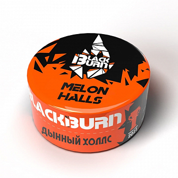 Табак Burn Black, 25гр "Melon Halls / Дынный холс"