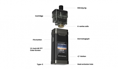 Smoant Pasito III 2800mAh (Blue Azur)