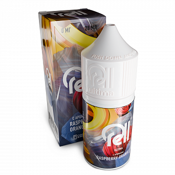 Купить Жидкость для ЭСДН RELL ULTIMA  "Raspberry Orange ice" 3мл 0мг. Жидкость для ЭСДН RELL ULTIMA  "Raspberry Orange ice" 3мл 0мг.